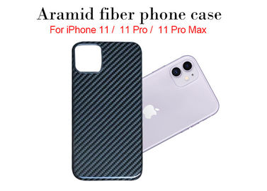 IPhone 11 के लिए सिल्की टचिंग रियल Aramid फाइबर फोन केस