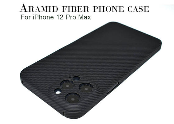 IPhone 12 प्रो मैक्स केवलर iPhone केस के लिए शॉक प्रूफ Aramid फोन केस
