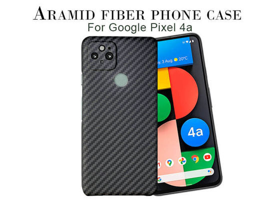 कैमरा फुल प्रोटेक्टिव Google Pixel 4A 5G Aramid कार्बन फाइबर फोन केस