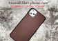 IPhone 11 के लिए एंटी फिंगरप्रिंट रेड मैट फिनिश केवलर अरामिड फाइबर फोन केस