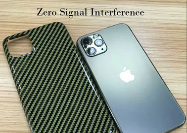 IPhone 11 के लिए शॉकप्रूफ ग्लॉसी फिनिश सरफेस कार्बन अरामिड फाइबर iPhone केस
