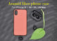 IPhone X, प्रोटेक्टिव केस के लिए ऑरेंज कलर रियल Aramid फाइबर फोन केस