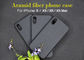 IPhone X के लिए गैर संवाहक टवील खत्म Aramid फाइबर फोन के मामले में